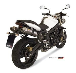 TERMINALE SCARICO MIVV GP TITANIO TRIUMPH STREET TRIPLE 675 2007 > - Foto 1 di 1