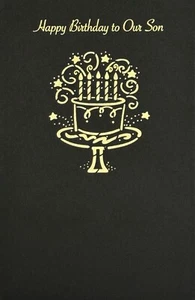 Loving HAPPY BIRTHDAY TO OUR SON Card FROM PARENTS by American Greetings +✉ - Picture 1 of 5