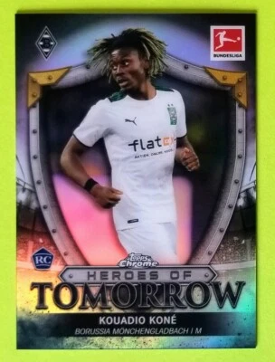 2021-22 Topps Chrome Bundesliga Kouadio Kone RC Heroes of Tomorrow #HT-KK - Image 1 of 2