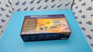 MATROX RT2000/KIT/I MEGA PACK 3.0 REALTIME EDITING M059960 - Picture 1 of 12