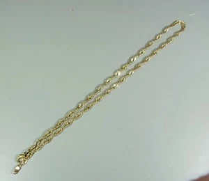 Goldkette - Filigrane Halskette aus Gold - Gestempelt 14 Karat (585) - 2,4 Gramm - Bild 1 von 5