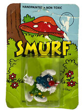 Smurfs Jester Vintage Figure Sealed - PVC Toy Smurf Figurine Schleich Peyo 1982