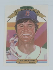 1983 Donruss Diamond Kings #25 Carl Yastrzemski HOF, Boston Red Sox - Picture 1 of 6
