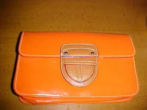 Orange klassische Clutch Handtasche **NEU** - Bild 1 von 3