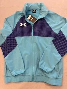 Under Armour Jacket Women's Small New Retro Active Track Windbreaker Hooded - Picture 1 of 5