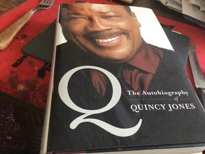 Quincy Jones, Q Autobiography, First Edition, Inscribed 2001 - Picture 1 of 2