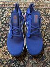 NEW Adidas Ultraboost 20 Royal Blue Red Athletic Shoes (EG0758) Men's Size 13