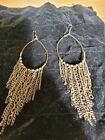 Beautiful Pair Of Chain Link Drop Earrings Excellent Condition Most Unusual