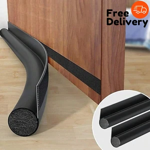 Door Draft Stopper Adjustable Door Bottom Seal Strip Air Light insects Stopper - Picture 1 of 7