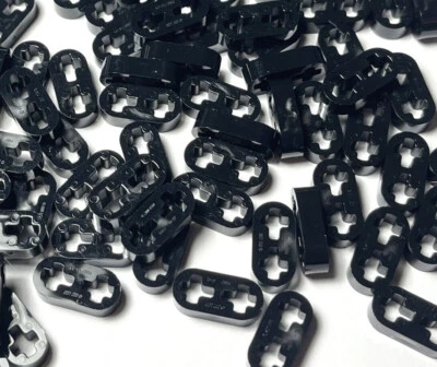 LEGO Technic Liftarm Thin 1 x 2 - Axle Holes Black 41677 44862  NEW  - Image 1 of 4