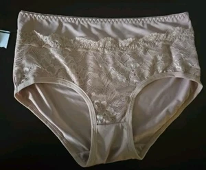 PRIMA VALENTINA FLORAL LACE TRIM PANTY, SIZE L - Picture 1 of 3
