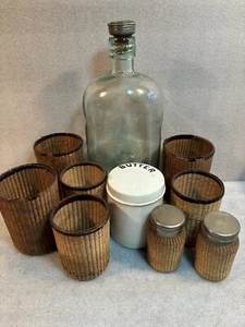 GWS&S Vintage Glaswaren von The Bailey Banks & Biddle Co Vintage Picknickkorb - Bild 1 von 23
