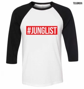 Cool Black Raglan Longsleeve Quality T-Shirt - Choose Your Design! - Picture 1 of 7