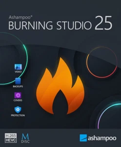 Ashampoo Burning Studio 25, Windows 11/10, 1 PC, Dauerlizenz, Download - Bild 1 von 6