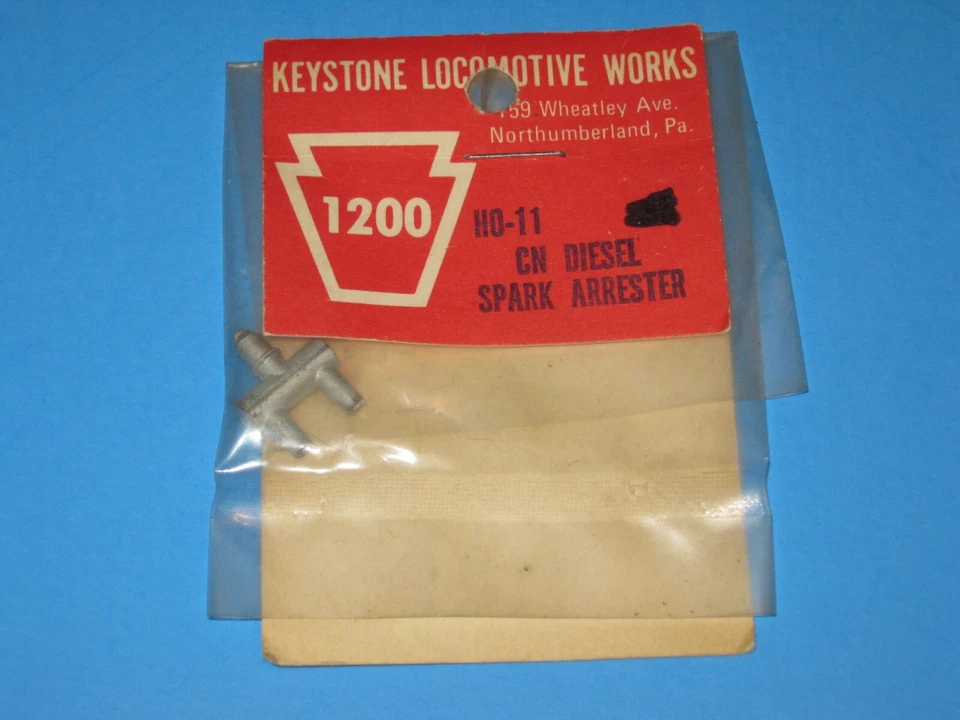 Pararrayos diésel Keystone HO #11, CN Foto 1 de 1