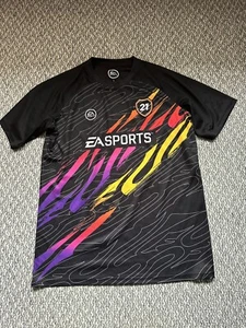Herren FIFA 21 EA Sports Luma Shirt, Größe L, schwarz, Fußball Style, Retro (3) - Bild 1 von 5
