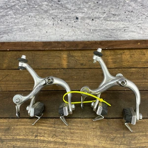Vintage Shimano 600 BR-6207 Brake Caliper Set 39 49mm Side Pull Race A7 - Picture 1 of 12