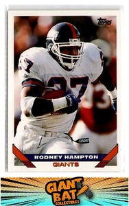 1993 Topps #25 Rodney Hampton - Picture 1 of 2