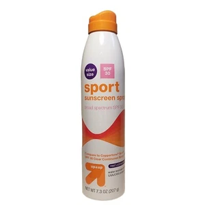 Sport Sunscreen Spray Water Resistant Broad Spectrum SPF 30 UVA/UVB 6/25 - Picture 1 of 24