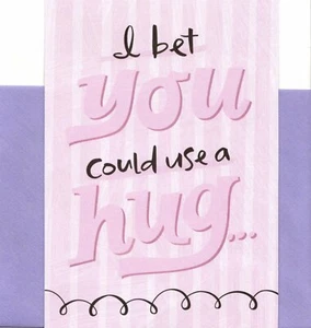 Funny Bet You Could Use A Hug And More Theme Hallmark Greeting Card - Picture 1 of 3