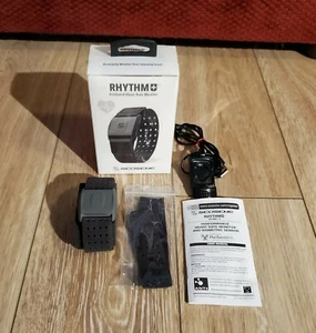 Scosche RHYTHM+ Heart Rate Monitor In Original Box With Charger & Extra Armband - Picture 1 of 10