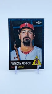 2022 Topps Chrome Platinum Anniversary Anthony Rendon /199 Blue Toile Refractor - Picture 1 of 2