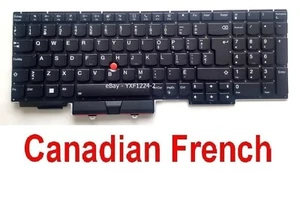 Keyboard for Lenovo Thinkpad E15 Gen 2 TYPE 20T8 20T9 20TD 20TE - CF French - Picture 1 of 2