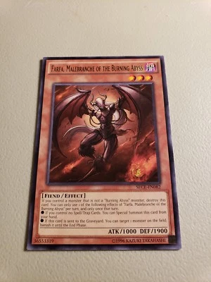 Farfa, Malebranche of the Burning Abyss - SECE-EN082 - Rare 1st/Unl Edition NM - Image 1 of 2