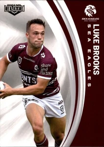 2024 Manly Sea Eagles NRL TLA Elite Card - Luke Brooks - Bild 1 von 3