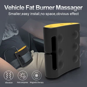 Portable Electric Abdominal Body Slimming Machine Vehicle Fat Burner Massager - Picture 1 of 13