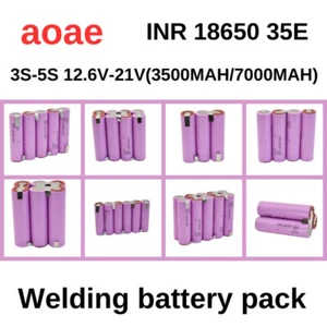 20A 18650 35E 3500mAh 7000mAh 3S 4S 5S 6S 8S 7.4V 12.6V 14.8V 18V 25.2V 29.6V fo - Picture 1 of 21