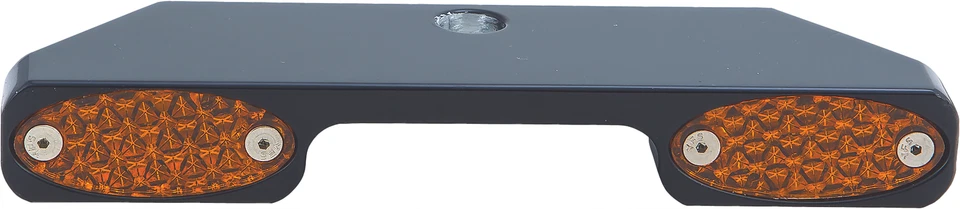 PRO ONE Turn Signal Bar w/Amber LED Black Narrow Glide Harley Davidson 909101B - Image 1 of 1