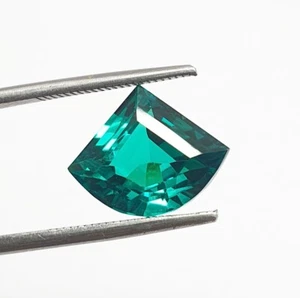 9.19 Ct Flawless AAA Bluish Green Paraiba Spinel Lab Grown Fancy Cut Loose Gems - Picture 1 of 8