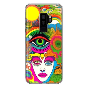 For Samsung Galaxy S9 Plus Shockproof Case Psychedelic Hippie Daydream - Picture 1 of 6