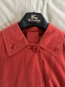 Vintage Burberrys Burberry Womens Trench Coat Jacket NEVER WORE