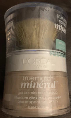 L'Oreal True Match Mineral Foundation N3/457 Natural Buff Sealed New Powder - Image 1 of 2
