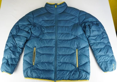 Merrell Blue Goose Down Soft Puffer Jacket Mens Size XL 600 Fill - Image 1 of 4
