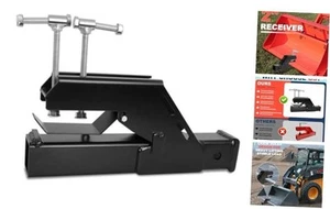 Tractor Clamp on Trailer Hitch Receiver 2025 New Upgraded, Tractor Bucket  - Picture 1 of 8