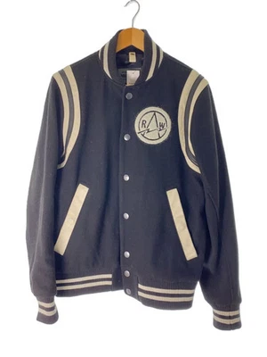 G-STAR RAW Stadium Jacket, Large, Wool, Black - Image 1 of 4