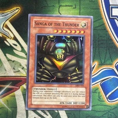 Yugioh! Sanga of the Thunder MRD-025 Super Rare Unlimited NM - Image 1 of 2