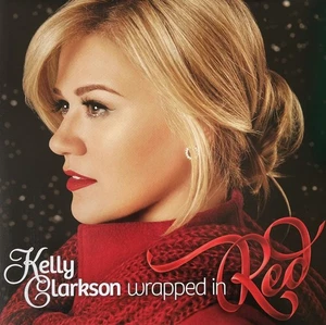 Kelly Clarkson - Wrapped In Red (LP) (Red Vinyl) (NM/NM) - Picture 1 of 2