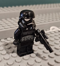 Lego MINIFIGURE- Star Wars Imperial Shadow Trooper  Sw0166b. Lot132