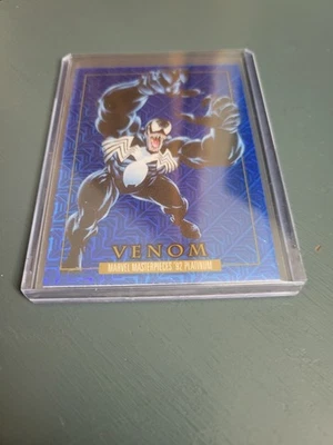 Marvel Masterpieces 92 Platinum Venom Blue Traxx #97!! Foto 1 de 2