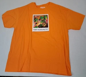 NECA Dinosaurs TV Show T-Shirt XL Orange - Bild 1 von 3