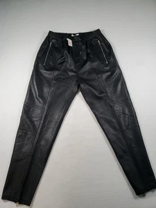 GIVENCHY Paris Lambskin Leather  Pants Size 52  MSRP $1200 - Picture 1 of 24