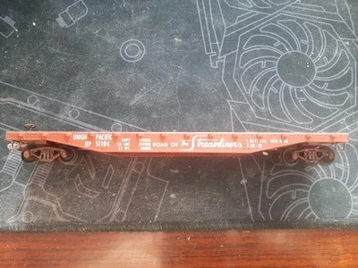 Coche plano vintage Varney HO #1723 Union Pacific #51104 "Road Of The Streamliner" Foto 1 de 4