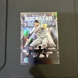 2025 Bowman Chrome ROCKSTAR ROOKIES Insert - Jackson Jobe RR-10 Detroit Tigers - Picture 1 of 2