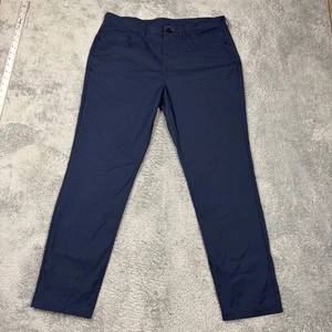 Public Rec Mens Pants 34x30* Blue All Day Everyday Chino Tech Golf Performance - Picture 1 of 8