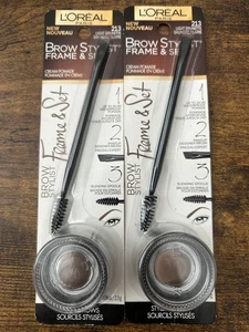 L'Oreal Paris Brow Stylist Cornice e Set, 213 Bruno Chiaro, 0,08 once (confezione da 2) - Foto 1 di 3