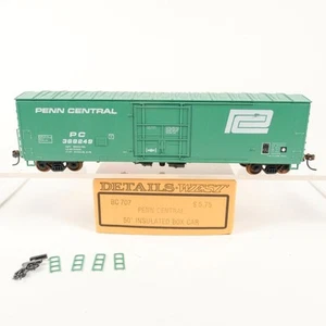 Detalles West HO Scale Penn Central PC 50' aislado enchufe puerta caja coche BC-707 - Imagen 1 de 5